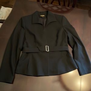 Black suit jacket,brand Georgiou, size 10 very good condition